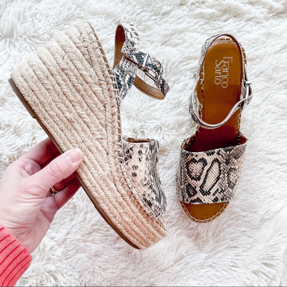 Espadrille Wedge Sandal